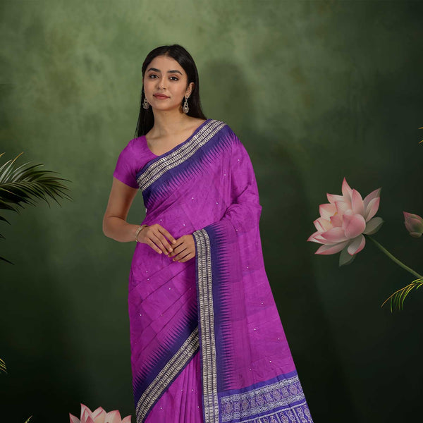 Bomkai Silk Saree
